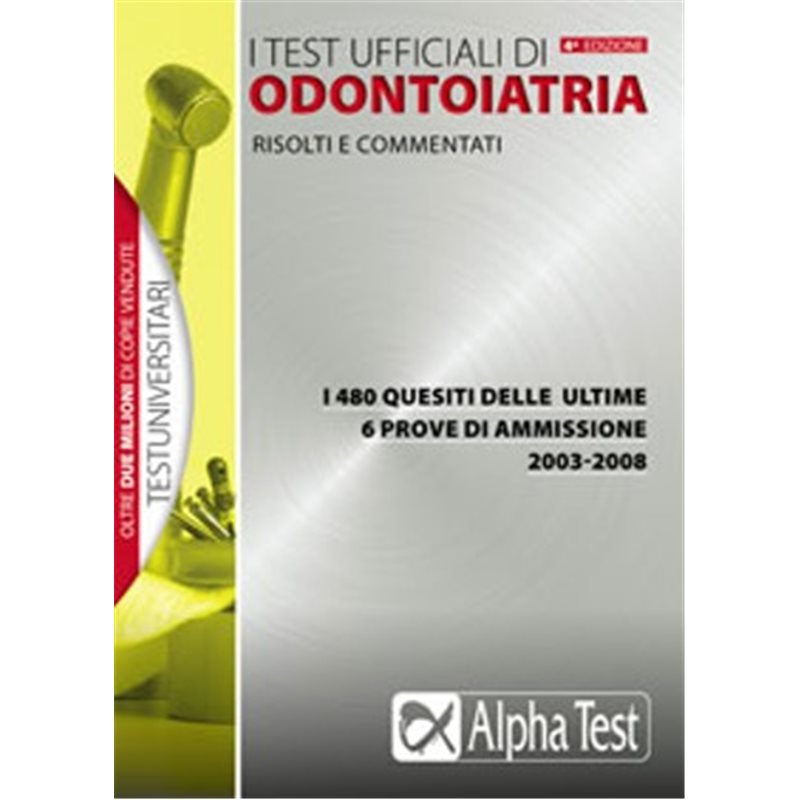 I test ufficiali di ODONTOIATRIA